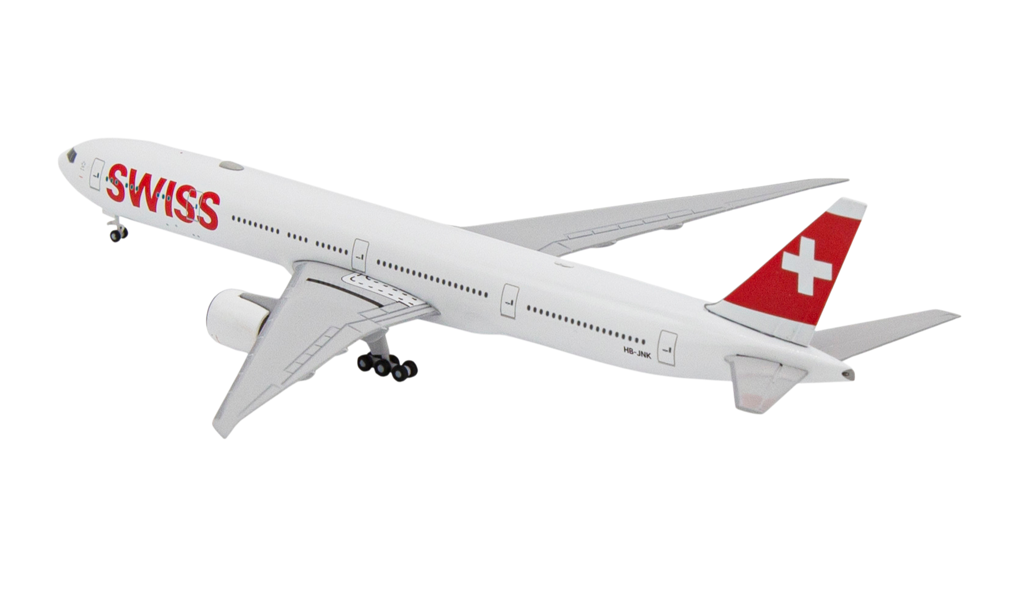 Swiss Boeing B777-300ER HB-JNK Model